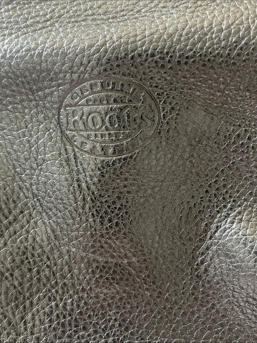 Roots Village Bag Black Pebbled Leather Crossbody Made in Canada - Picture 7 of 7